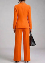 Stylish Tailored Blazer With Lace-up And Zipper Details